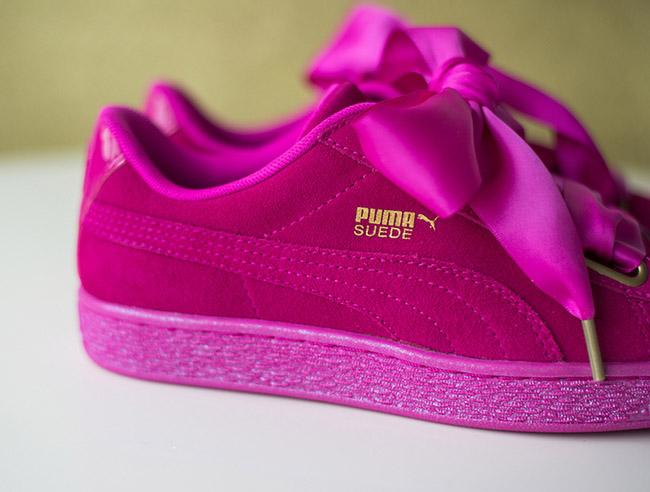 Puma Suede Heart Satin Valentines Day