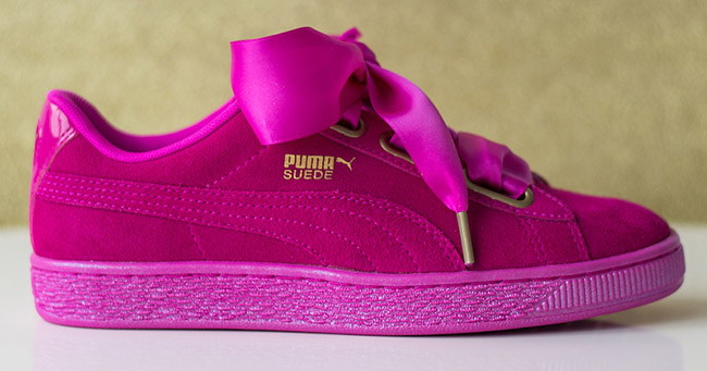 Puma Suede Heart Satin Valentines Day