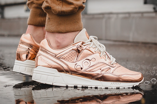 saucony grid sd ether rose gold