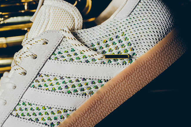 Sneaker Politics x adidas Gazelle Primeknit Mardi Gras