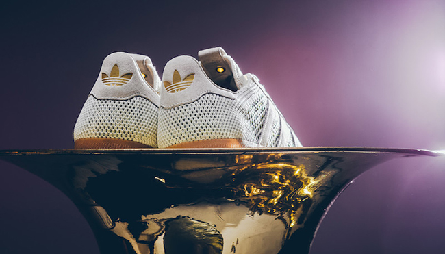 Sneaker Politics x adidas Gazelle Primeknit Mardi Gras