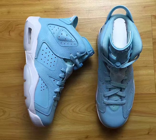 Still Blue Air Jordan 6 Retro