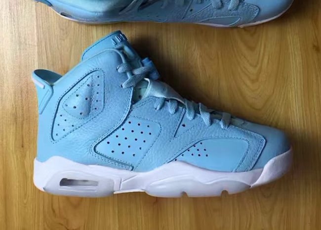 Still Blue Air Jordan 6 Retro