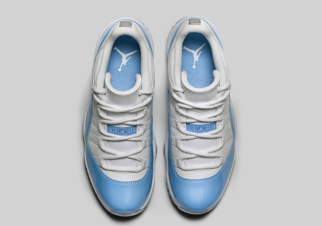 UNC Air Jordan 11 Low University Blue
