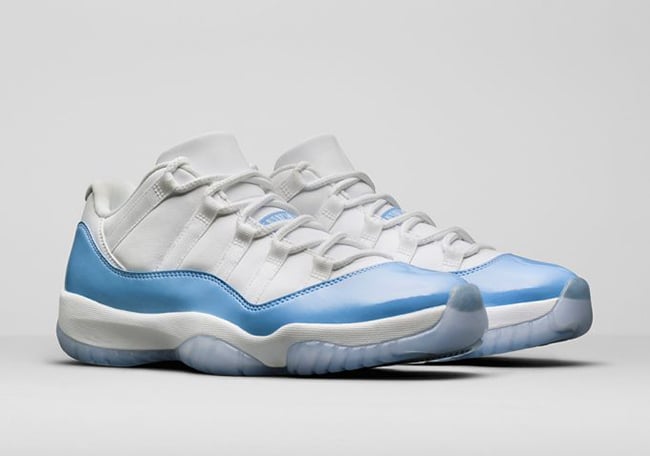 UNC Air Jordan 11 Low University Blue