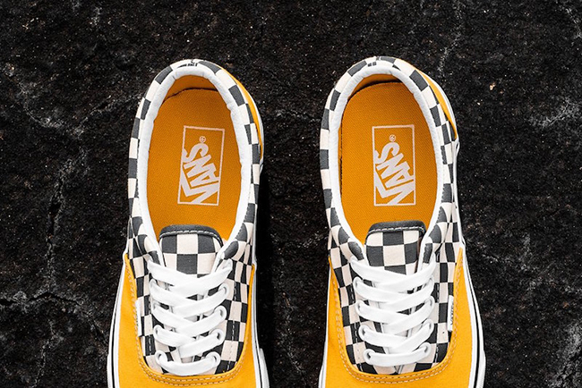 vans era two tone checkered