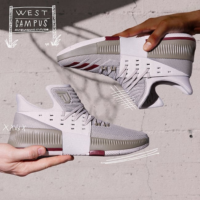 adidas Dame 3 West Campus Release Date
