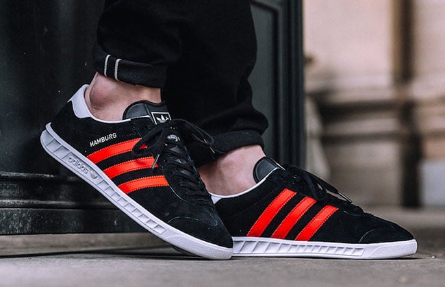 adidas Hamburg Core Black Red