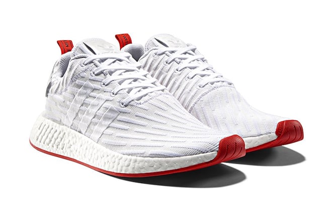 adidas NMD R2 White Red Release Date