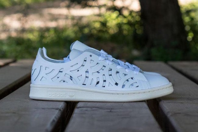 stan smith cutout shoes