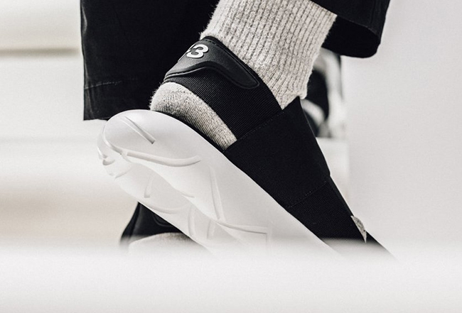 adidas Y-3 Qasa Sandal Core Black White