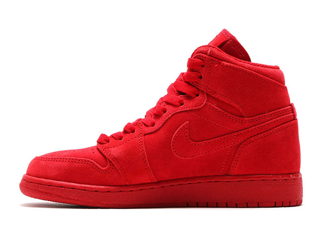 Air Jordan 1 High Gym Red Suede 705300-603