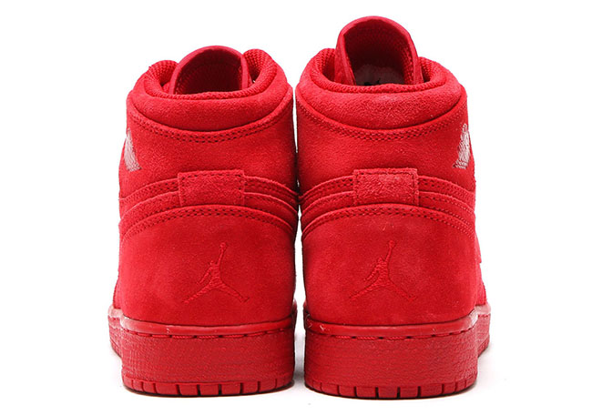 red suede jordan 1