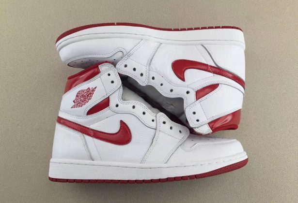 metallic red jordan 1
