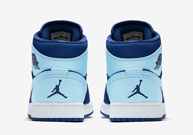 Air Jordan 1 Mid Ice Blue 554724-400