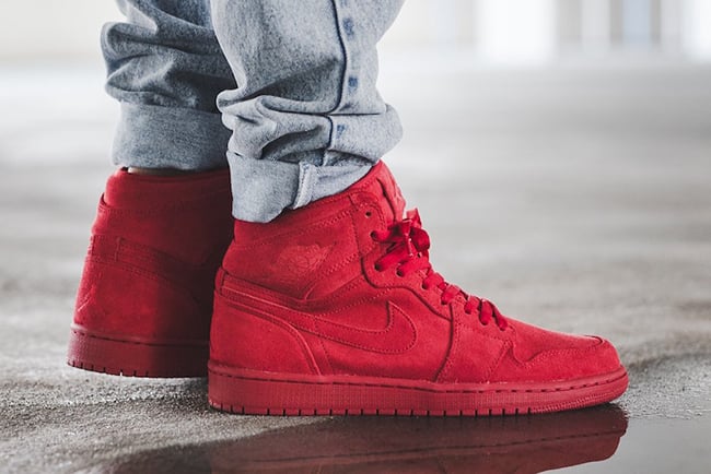 Air Jordan 1 Red Suede