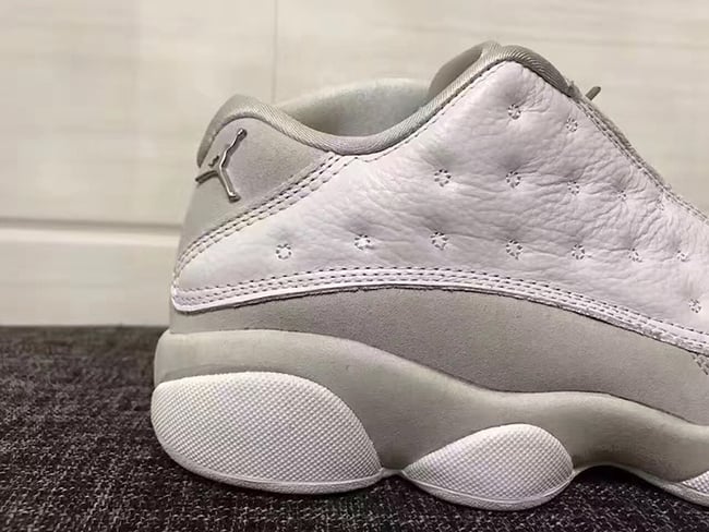 Air Jordan 13 Low Retro White Metallic Silver Pure Platinum