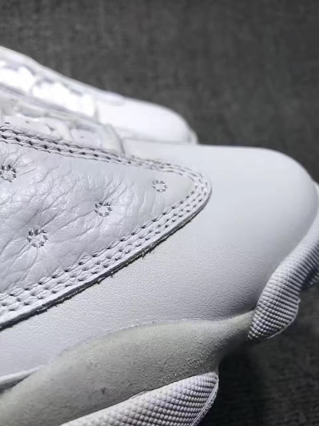 jordan 13 low pure platinum
