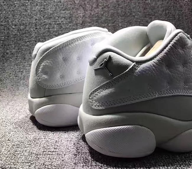 Air Jordan 13 Low Retro White Metallic Silver Pure Platinum
