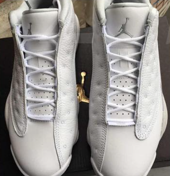 jordan 13 low pure platinum