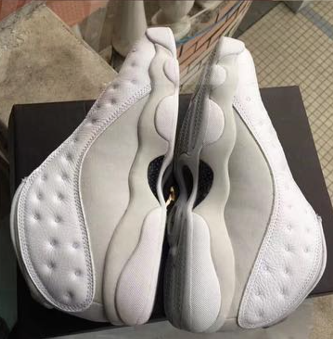 Air Jordan 13 Low White Metallic Silver Pure Platinum