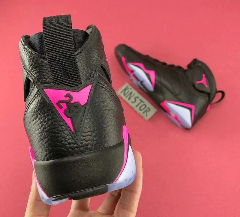Air Jordan 7 Hyper Pink Black