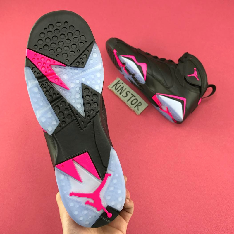 Air Jordan 7 Hyper Pink Black