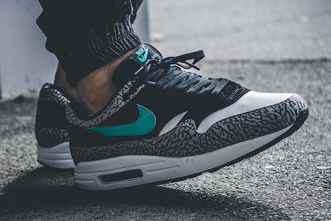 Atmos Nike Air Max 1 Elephant On Feet