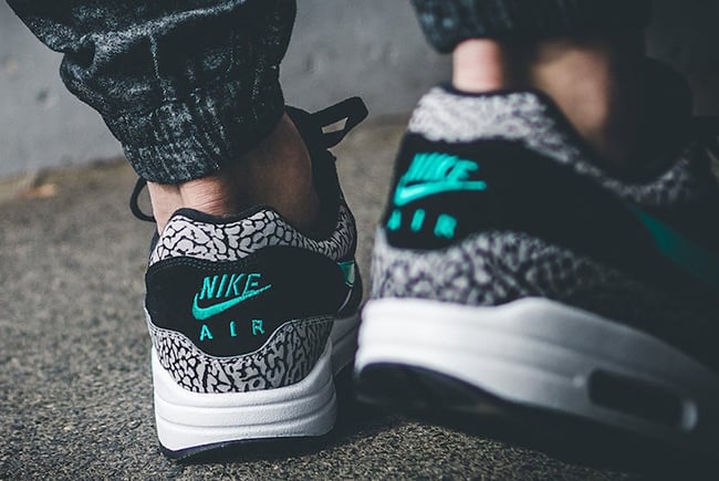 Atmos Nike Air Max 1 Elephant On Feet