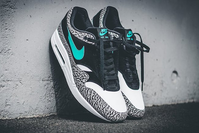 Atmos Nike Air Max 1 Elephant On Feet