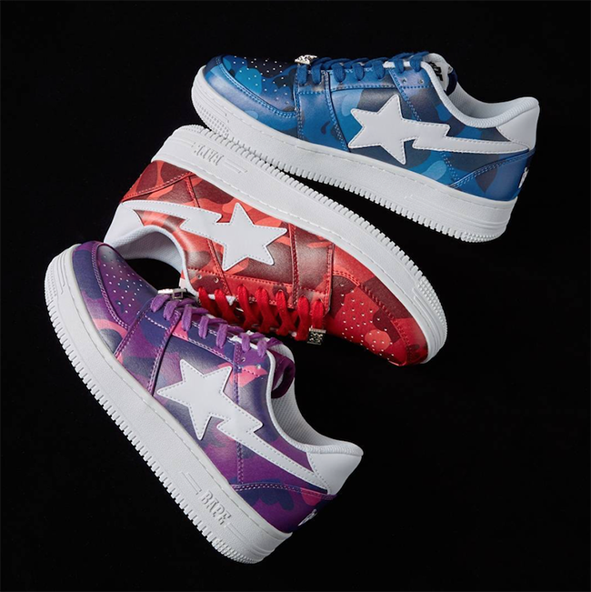 Bape Bapesta Tonal Camo Pack | SneakerFiles