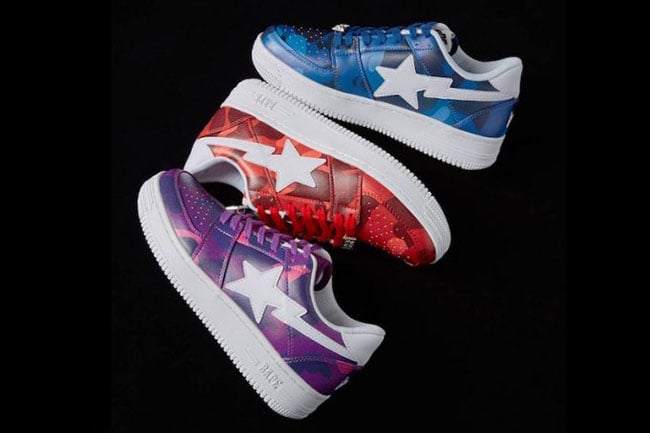 Bape Bapesta ‘Tonal Camo’ Pack