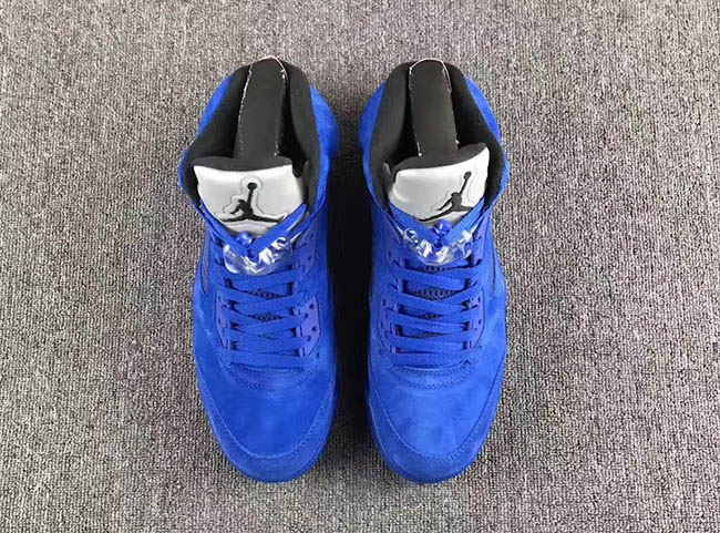 Blue Suede Air Jordan 5 Retro