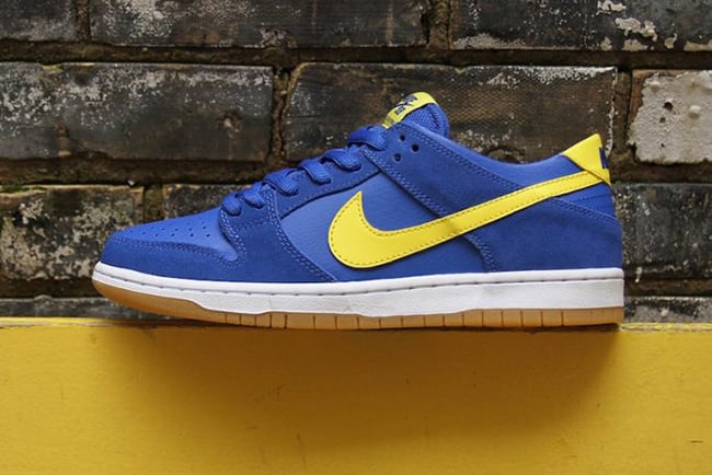 nike sb blue yellow