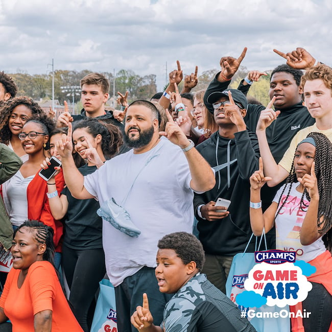 DJ Khaled Champs Sports Air Max Day