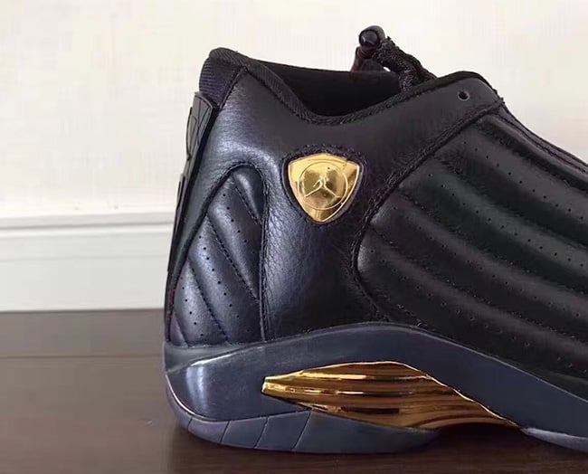 jordan 14s black and gold