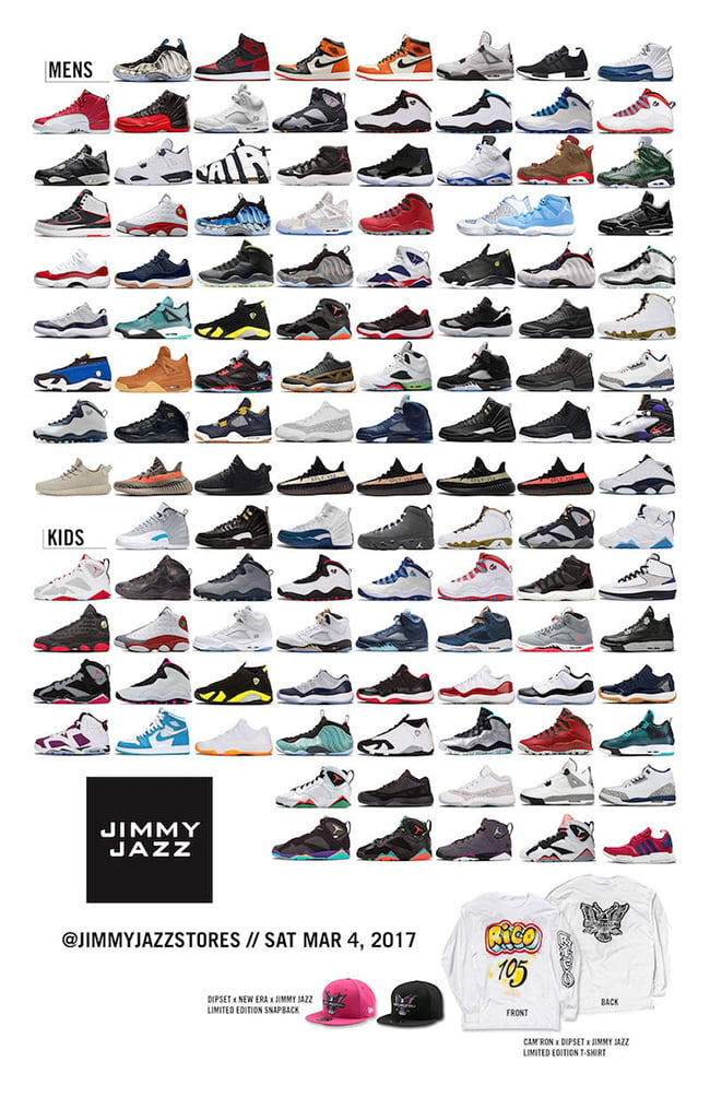 Jimmy Jazz Harlem Air Jordan Nike Restock | SneakerFiles