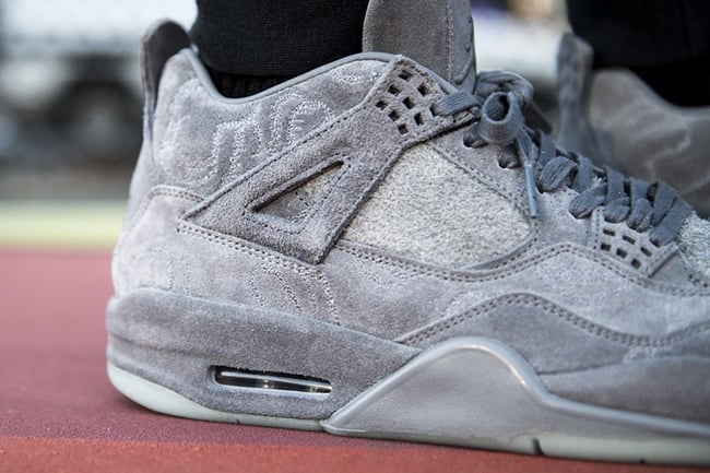 KAWS Air Jordan 4 On Foot