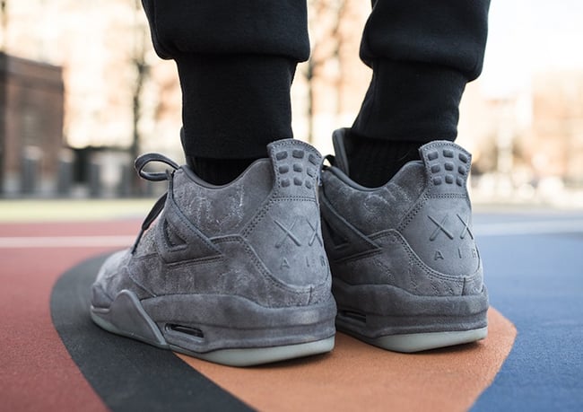 KAWS Air Jordan 4 On Foot