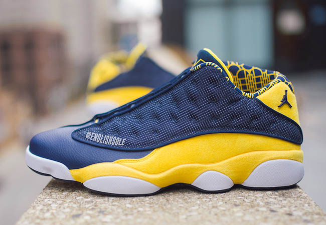 Michigan Air Jordan 13 Low PE