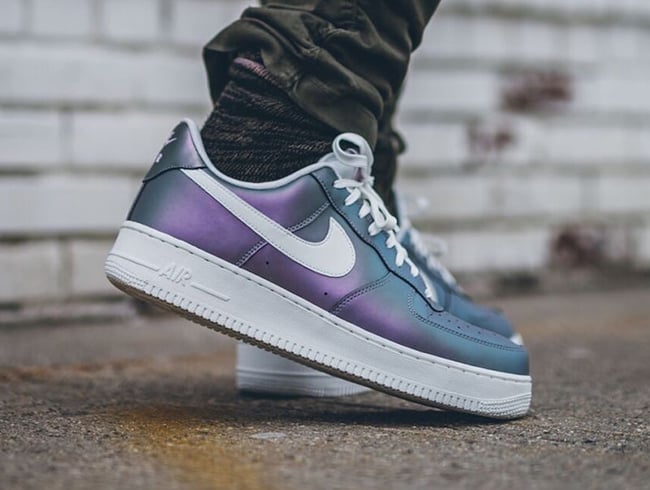 nike lilac ice air force