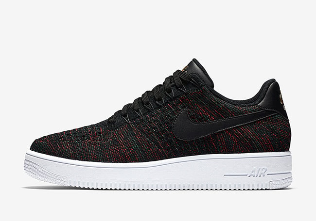 Nike Air Force 1 Flyknit Low Burgundy