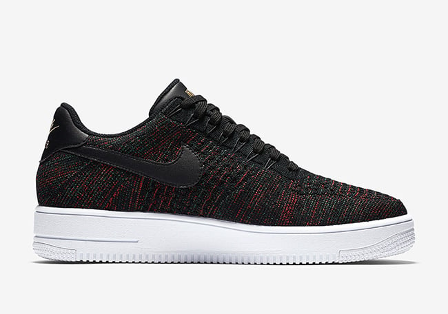 Nike Air Force 1 Flyknit Low Burgundy