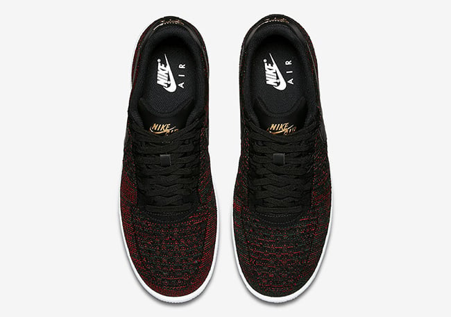 Nike Air Force 1 Flyknit Low Burgundy