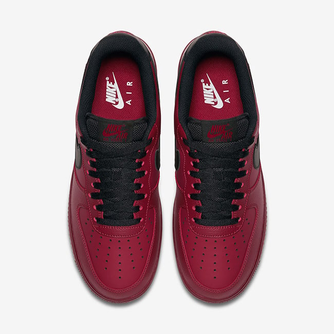 Nike Air Force 1 Low Team Red Black