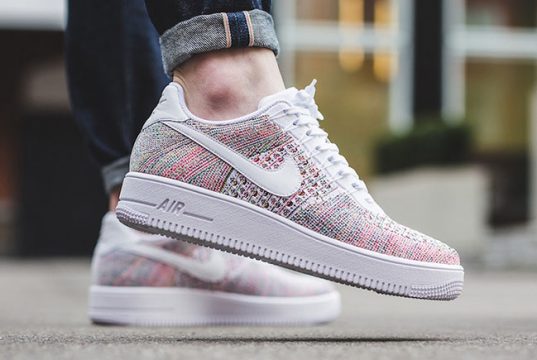 Nike Air Force 1 Ultra Flyknit Low White Multicolor 817419-701 | SneakerFiles