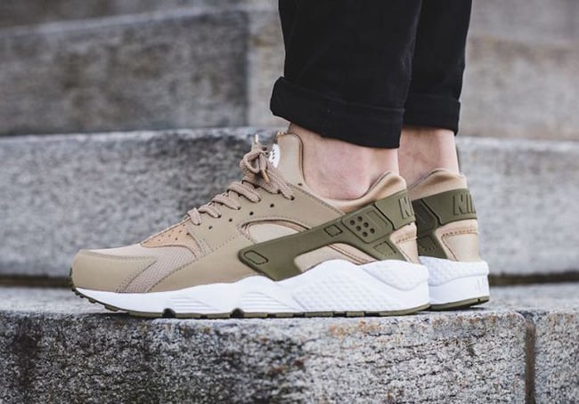 adidas huarache khaki