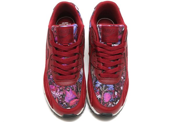 Nike Air Max 90 Floral Team Red 881105-600 | SneakerFiles