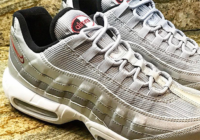 nike air max 95 premium qs silver bullet