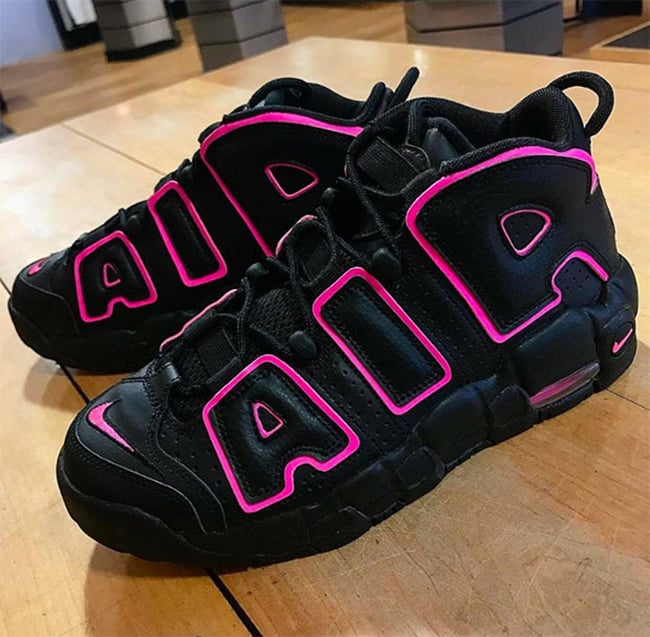 Nike Air More Uptempo Black Hyper Pink Release Date